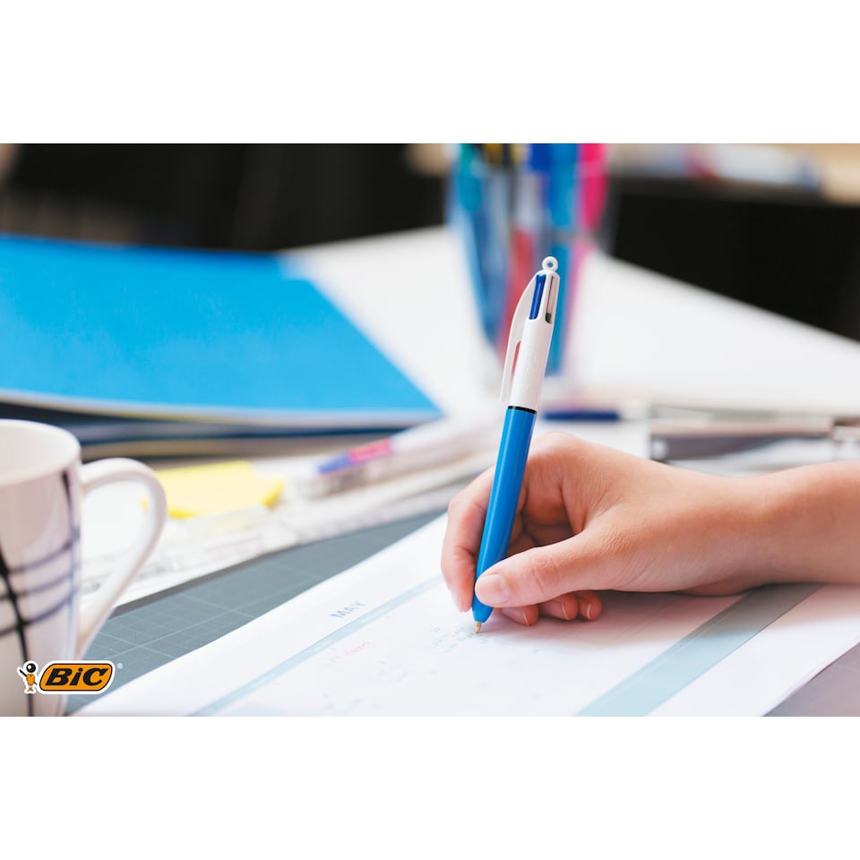 image 1 of BIC 4 Colours Original Ball Pen 1 Pack