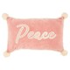 image 1 of F&I Powdered Stones Peace Cushion - Pink