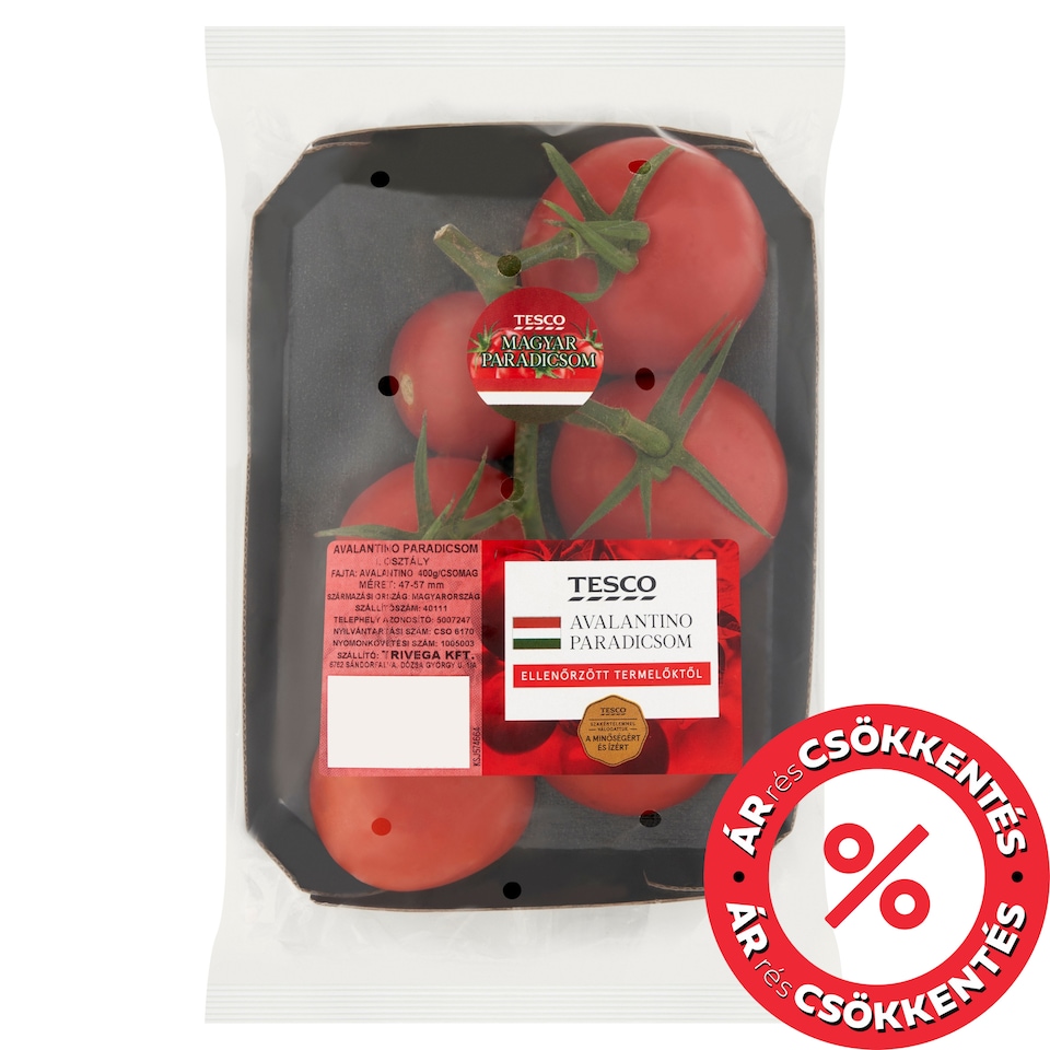 Tesco Avalantino paradicsom 400 g