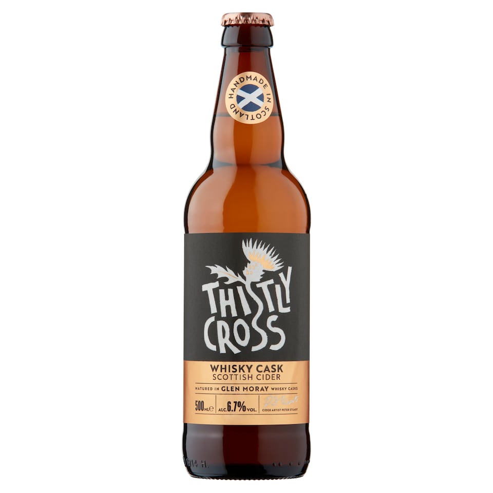 Thistly Cross Whisky Cask Cider 500Ml