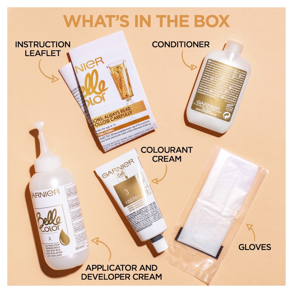 image 1 of Garnier Belle Color Permanent Hair Dye - Natural Dark Brown 4