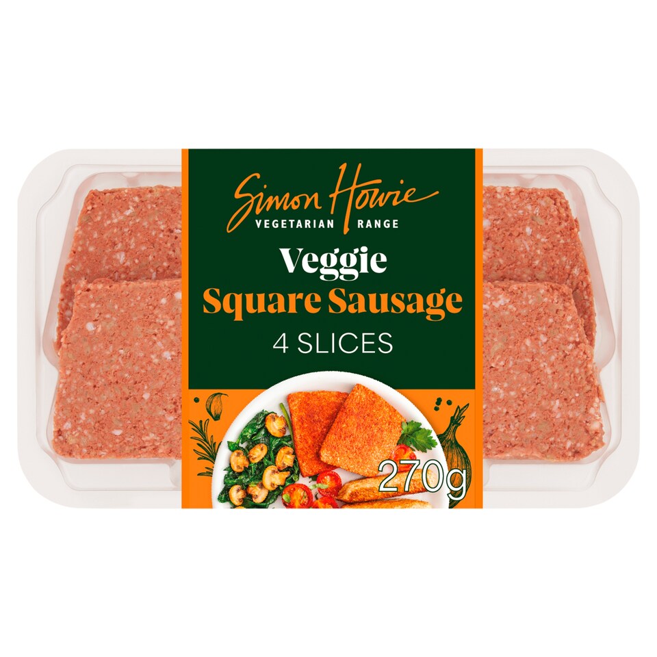 Simon Howie Vegetarian Square Sausages 270G