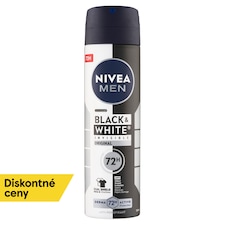 Nivea Men Black & White Invisible Original Sprej antiperspirant 150 ml
