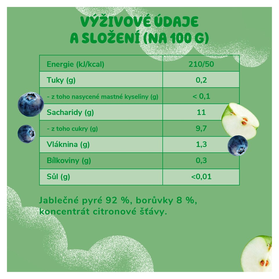 image 1 of Goodies Bluey Apple & Blueberry 100g