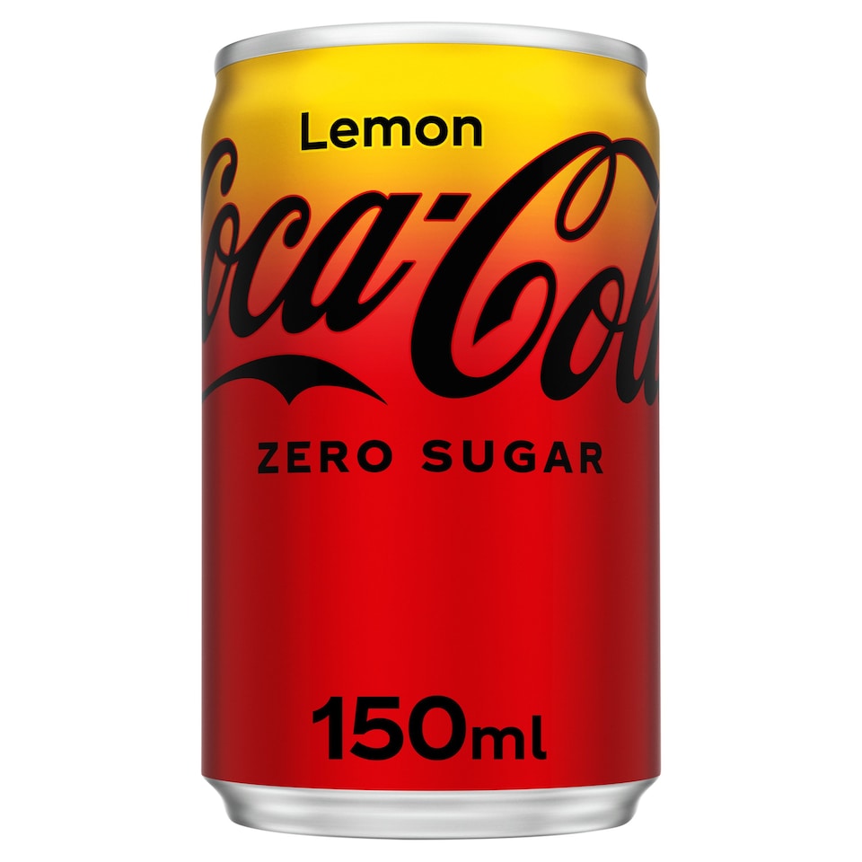 image 1 of Coca-Cola Zero Sugar Soft Drink - Lemon 150ml