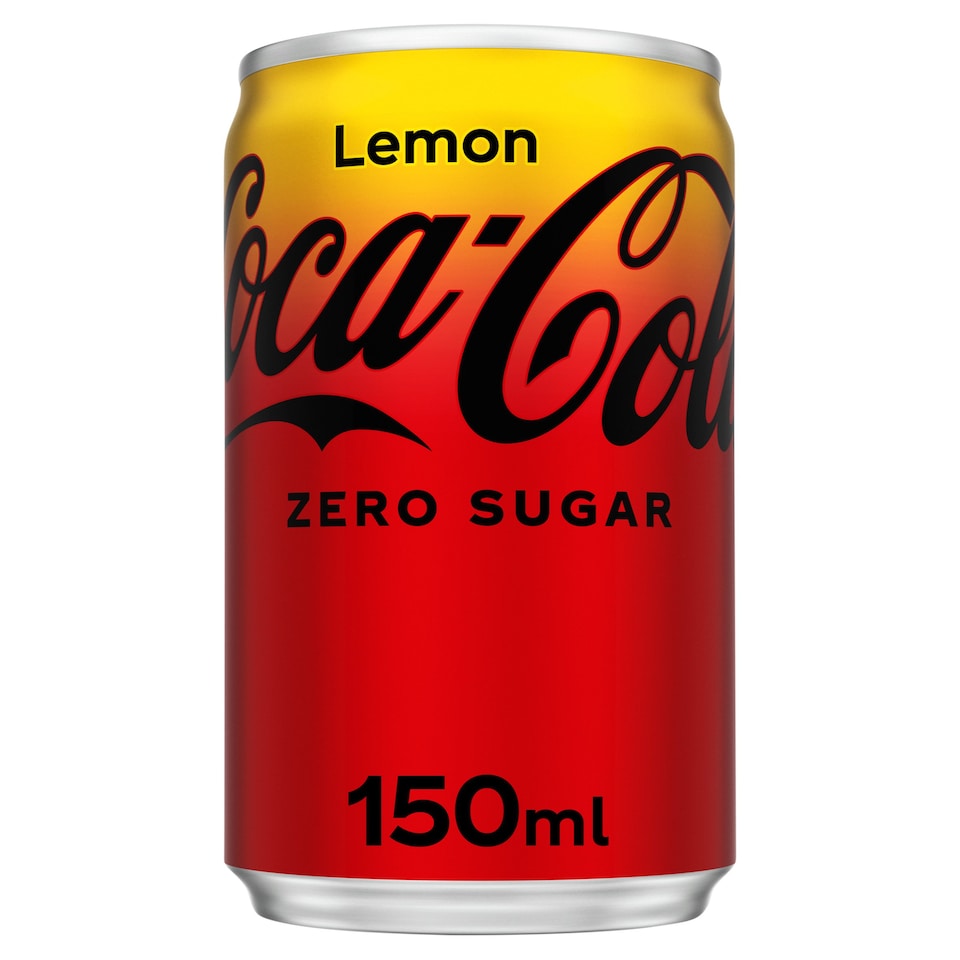 Coca-Cola Lemon Zero Sugar Soft Drink 150ml - Tesco Groceries