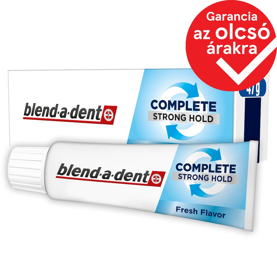Blend-a-dent Complete Original Műfogsorrögzítő Krém, 47 g 1. kép