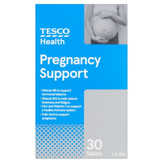 Tesco Multiplus Pregnancy X 30 Tesco Tesco Support | Choose your product