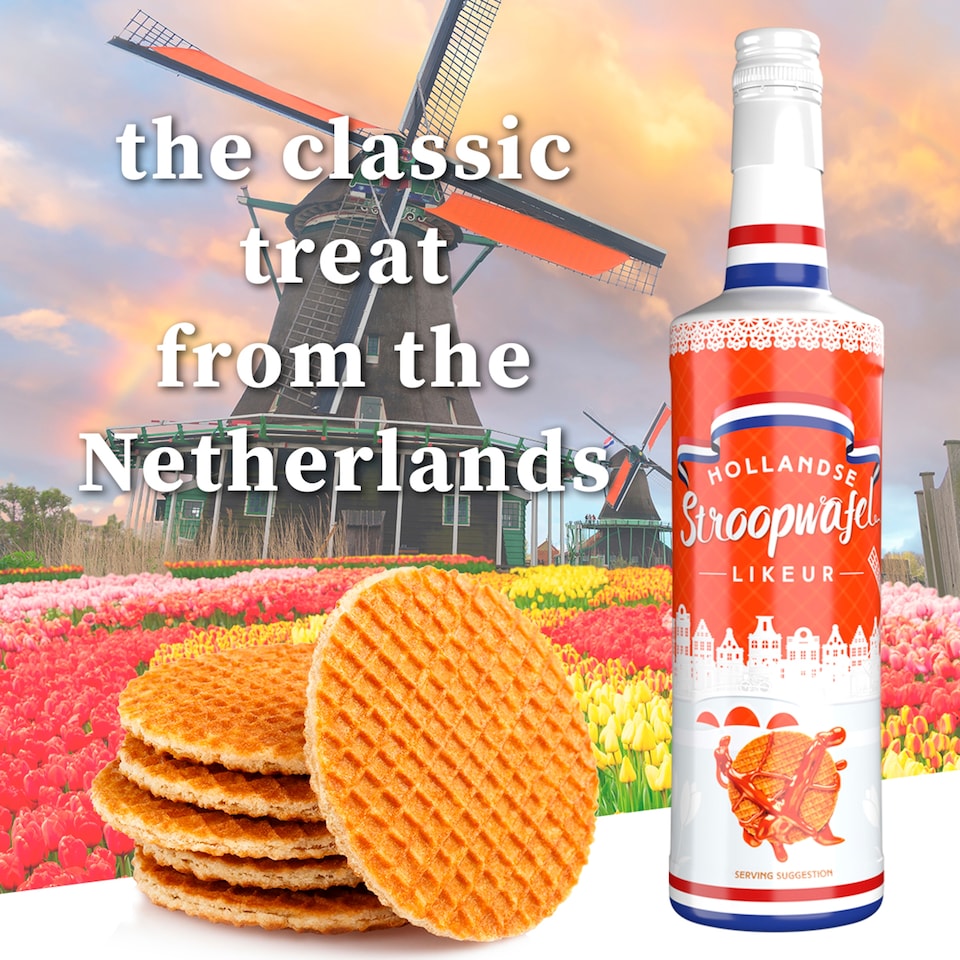 image 1 of Hollandse Stroopwafel Liqueur 700ml