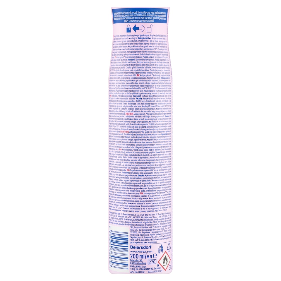 Obrázek 1 pro produkt Nivea Pearl & Beauty Sprej antiperspirant 200ml