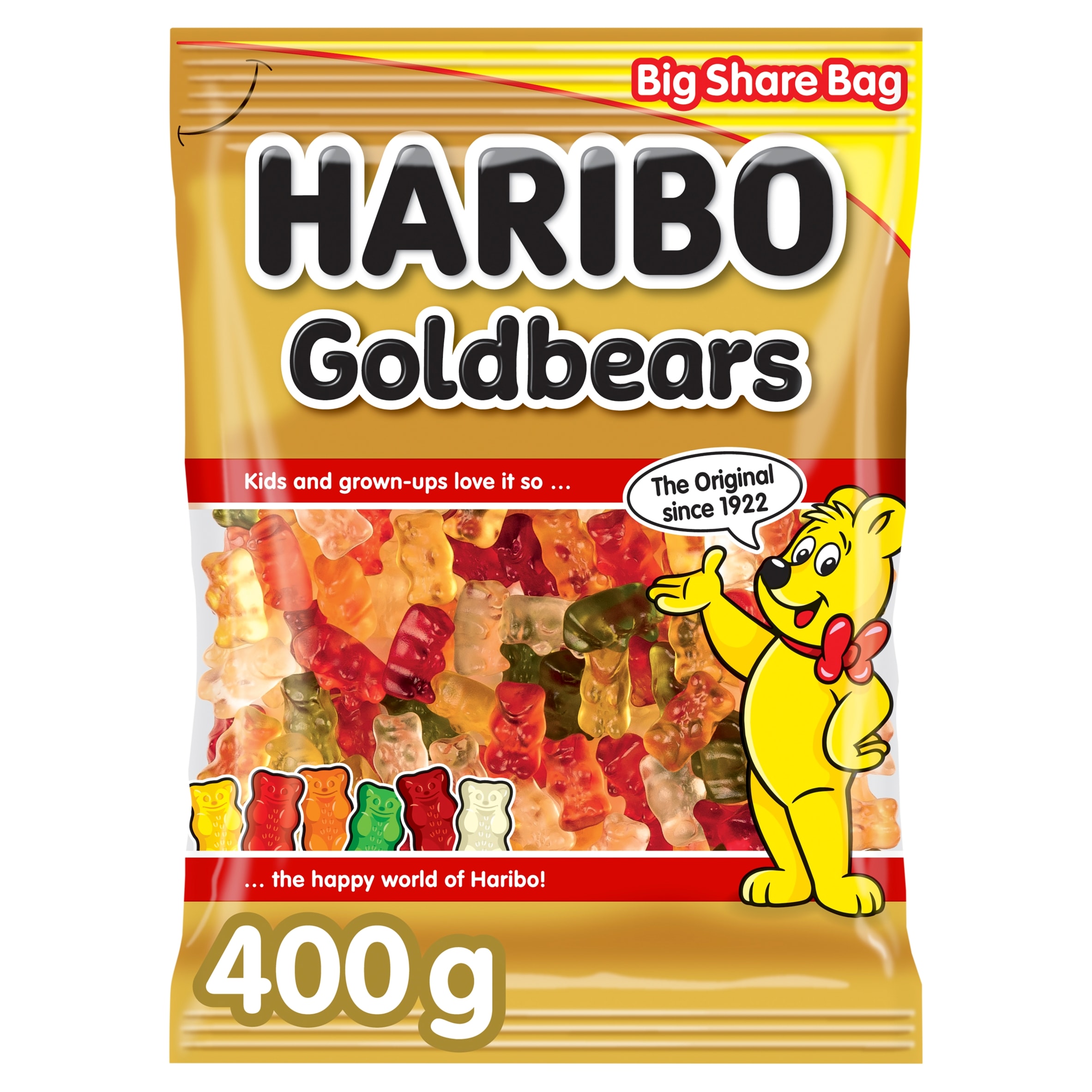 HARIBO Goldbears Fruit Flavour Gums 400g