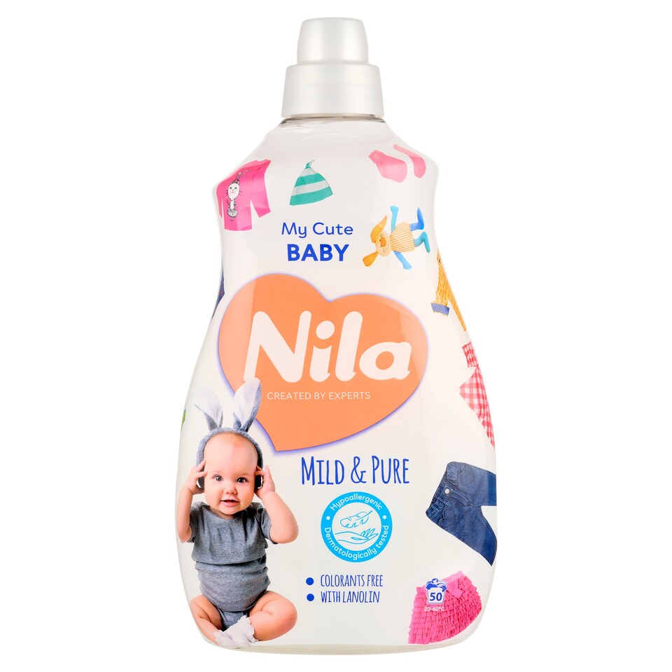 Nila My Cute Baby Mild & Pure Liquid Detergent 50 Washes 2,7 l