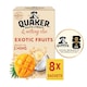image 1 of Quaker Oats Exotic Fruits & Nothing Else Porridge Sachets 8 x 33g
