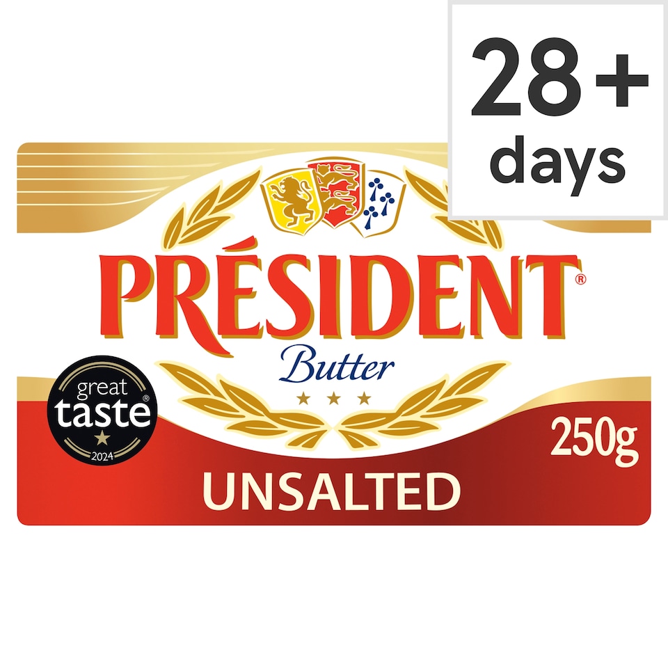 Président French Unsalted Block Butter 250g