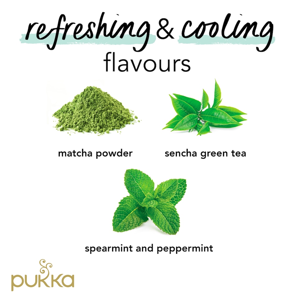 image 1 of Pukka Organic Mint Matcha 20 Tea Bags 30G