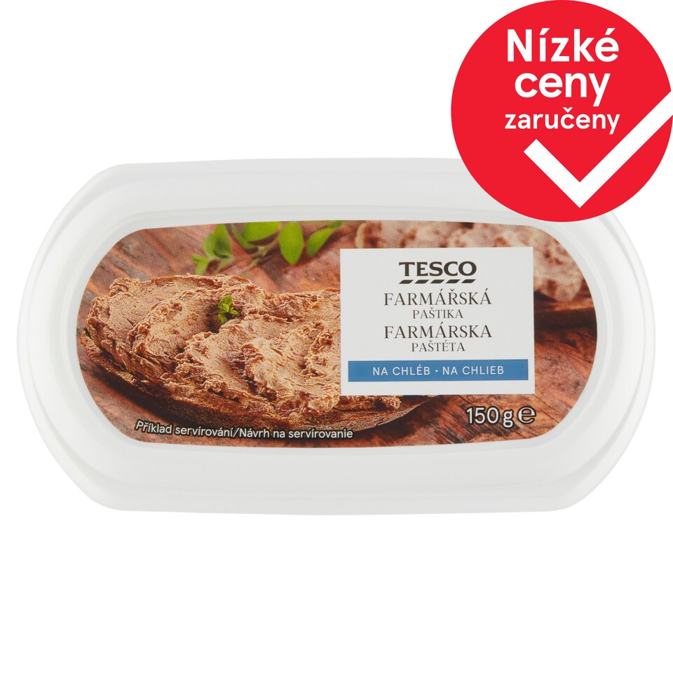 Tesco Farmářká paštika 150g