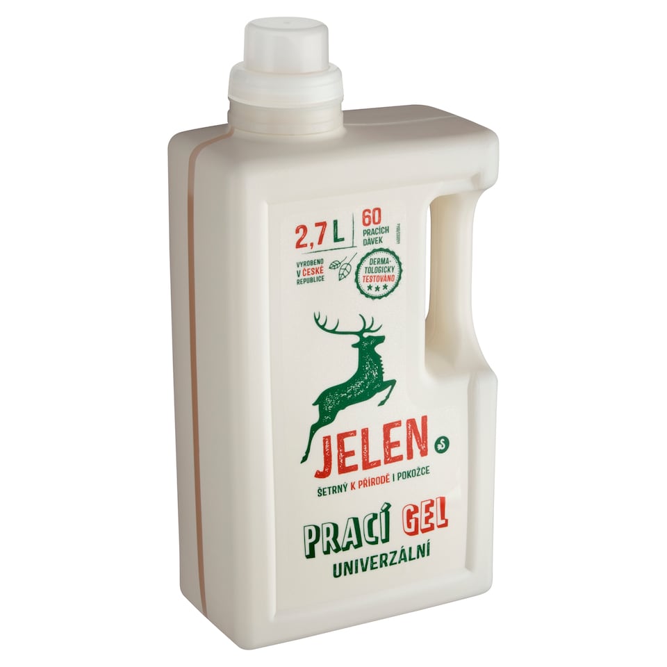 Obrázek 1 pro produkt Jelen Prací gel univerzální 60 pracích dávek 2,7l