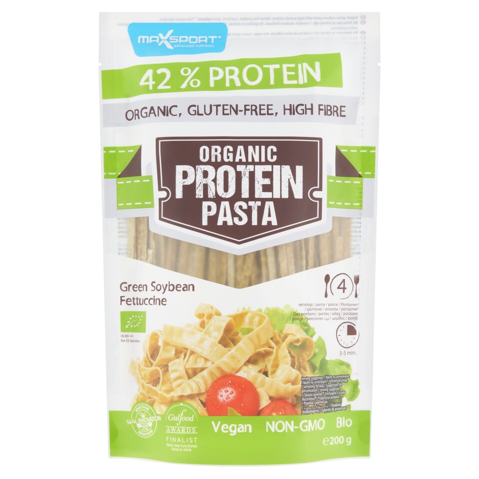 MaxSport Bio fettuccine ze zelené sóji 200g
