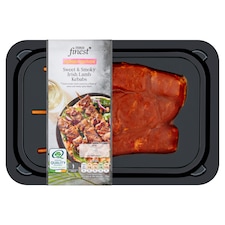 Tesco Finest Sweet & Smoky Irish Lamb Kebabs 225g