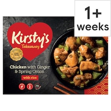 Kirsty's Takeaway Chicken Ginger Onion & White Rice 450G