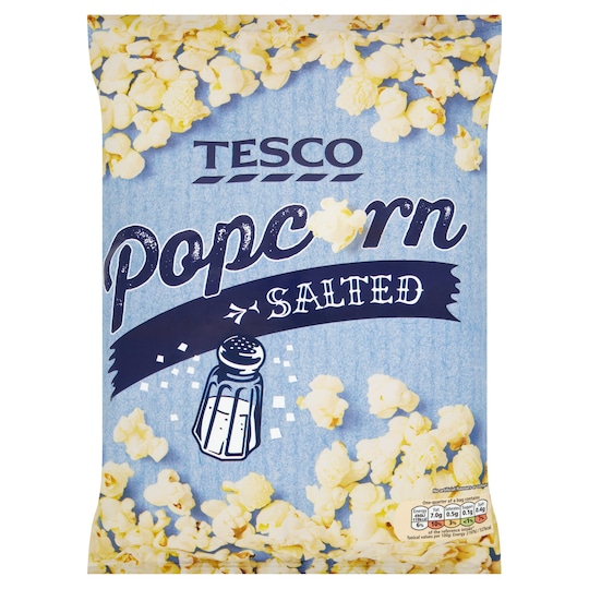 Tesco Salted Popcorn 90G Tesco Groceries