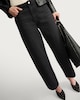 image 1 of The F&F Edit Barrel Leg Jeans in Black