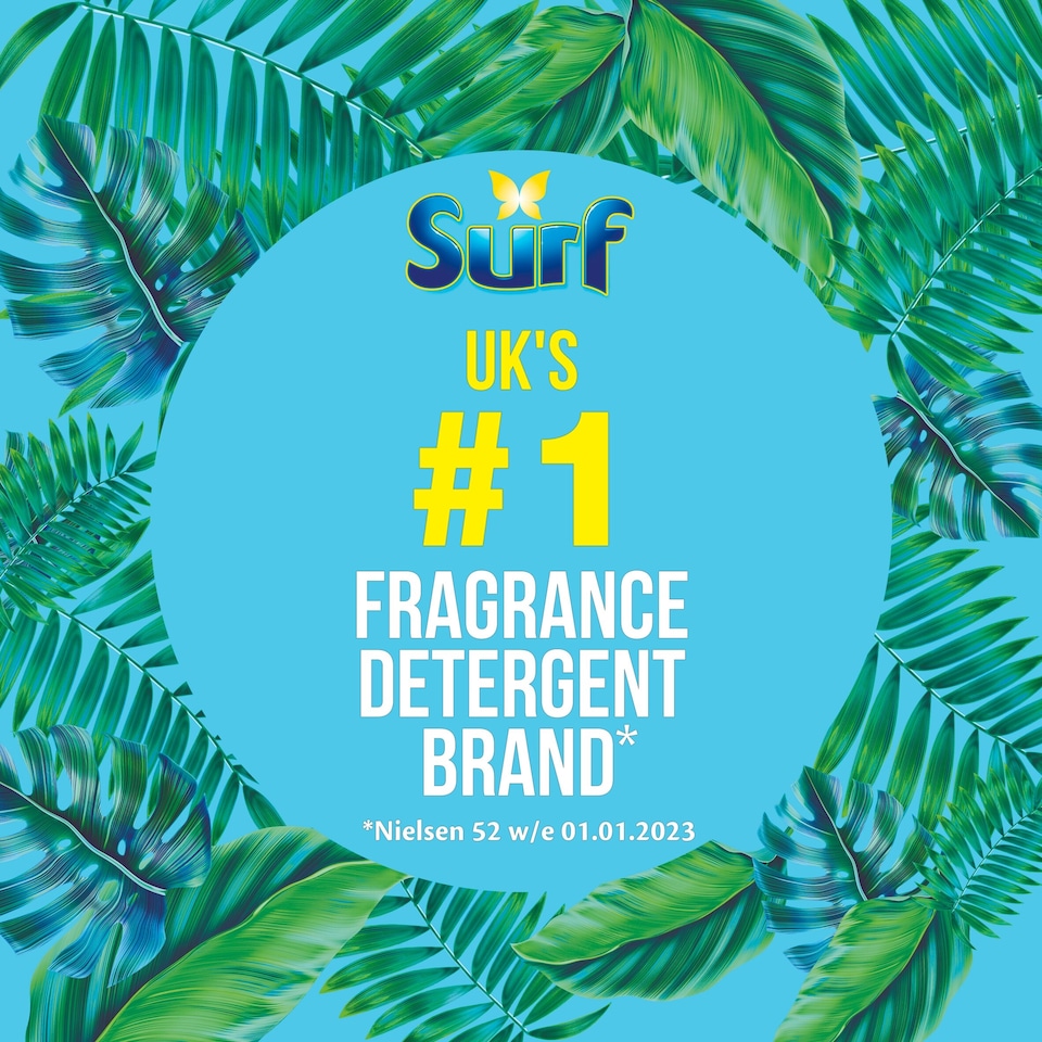 image 1 of Surf 3 In1 Coconut Bliss Washing Capsules 27 Washes 467.1g