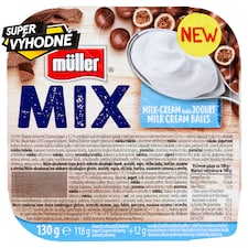 Müller Mix Slazený ochucený jogurt 130g