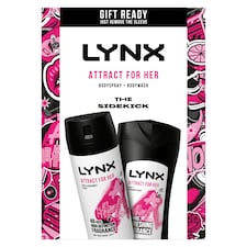 Lynx Attract for Her Bodyspray & Bodywash Gift Set