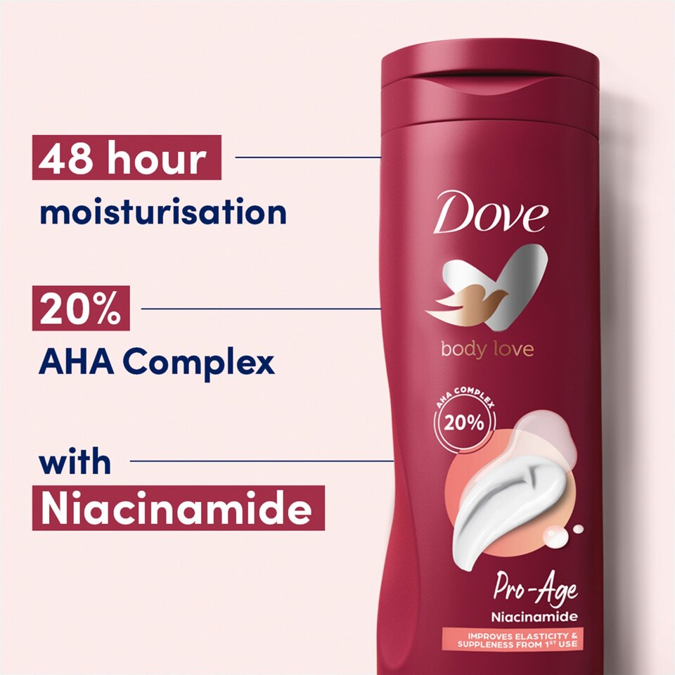image 1 of Dove Pro Age Nourishing Body Care Body Lotion 400Ml