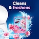 image 3 of Domestos Power 5 Toilet Rim Block Freshener Pink Magnolia 50g