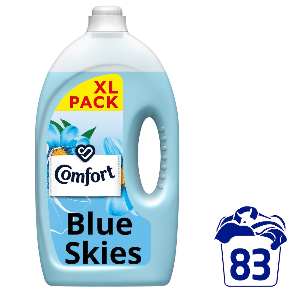 image 1 of Comfort Blue Skies Fabric Conditioner 83 Washes 2490Ml