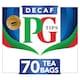 image 1 of PG Tips Decaf Black Tea 70 Tea Bags 203g