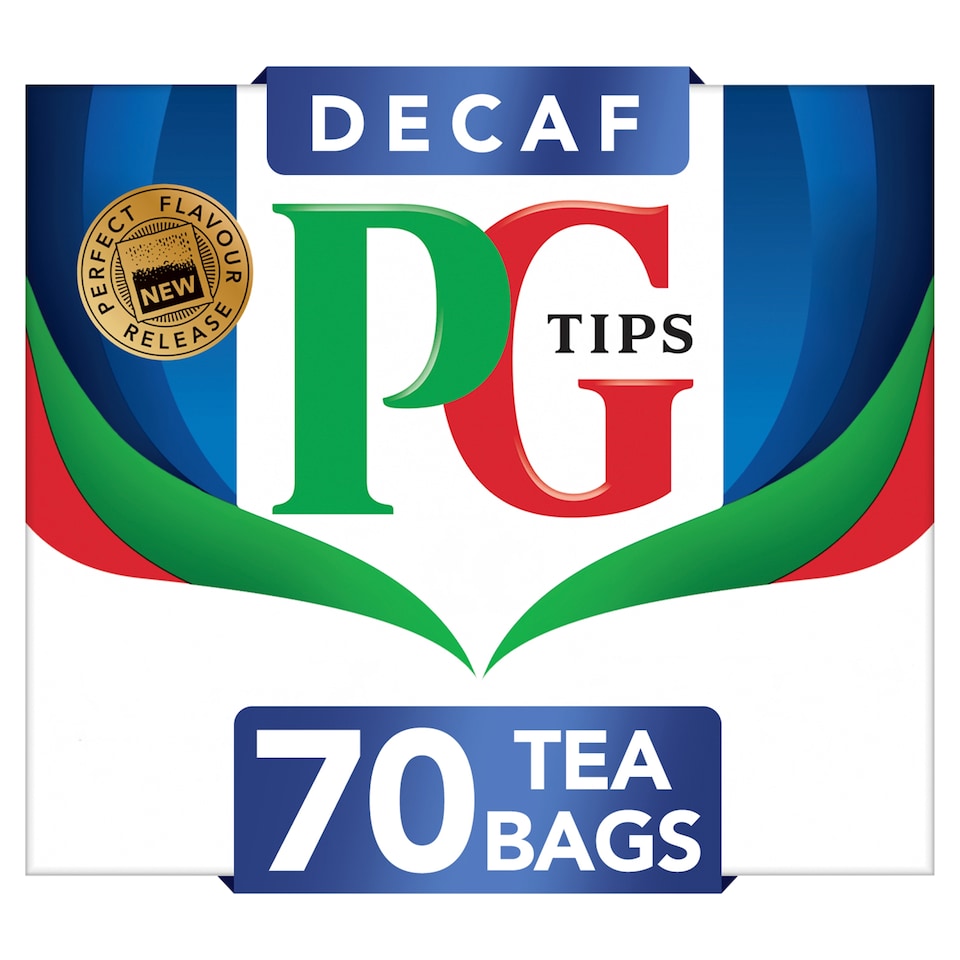 image 1 of PG Tips Decaf Black Tea 70 Tea Bags 203g