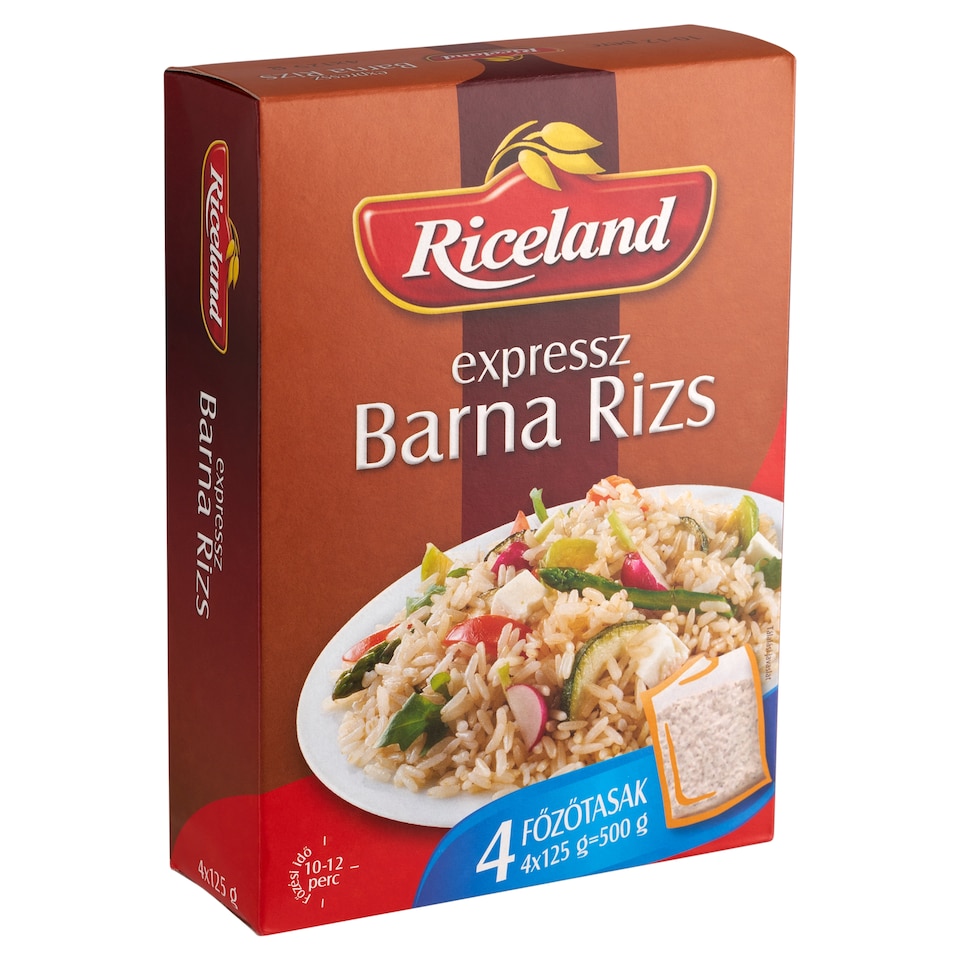 Riceland Expressz Barna Rizs 4 x 125 g (500 g)