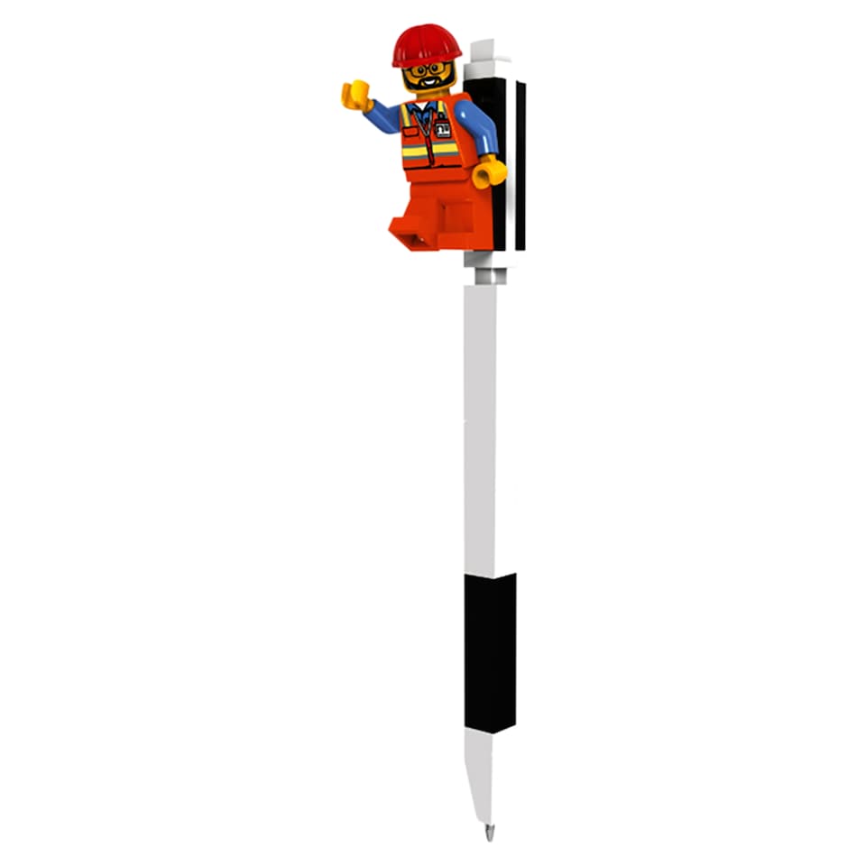 image 1 of Lego Pen Pal Black Mechanical Pencil with Minifigure
