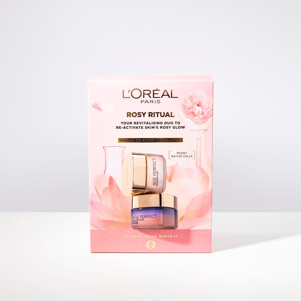 image 1 of L'Oreal Paris Rosy Ritual Gift Set