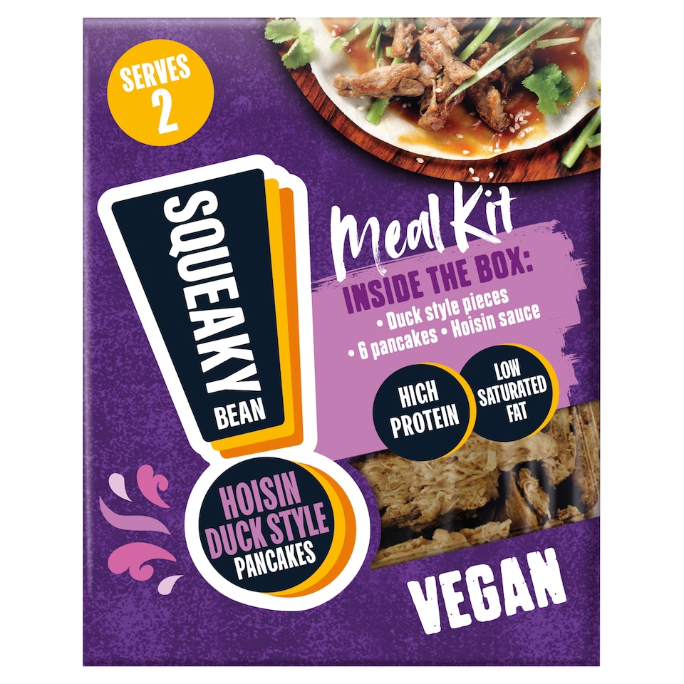 Squeaky Bean Vegan Hoisin Duck Pancake Meal Kit 200g