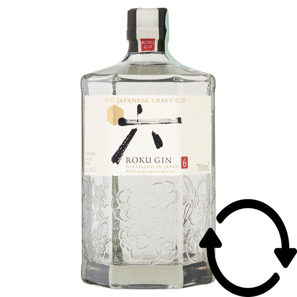 Roku japán gin 43% 0,7 l