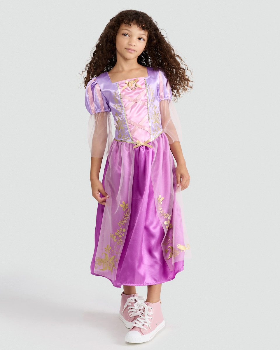image 1 of Disney Rapunzel Fancy Dress Costume in Purple