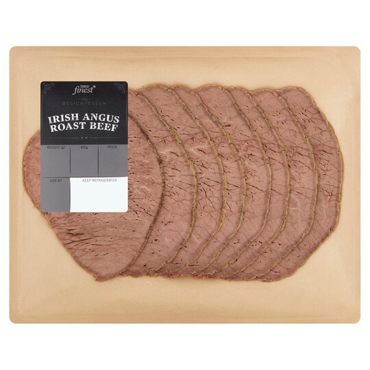 Tesco Finest* Grab And Go Roast Angus Beef 140G X 12 Tesco Groceries