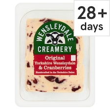 Wensleydale & Cranberry Cheese 180G