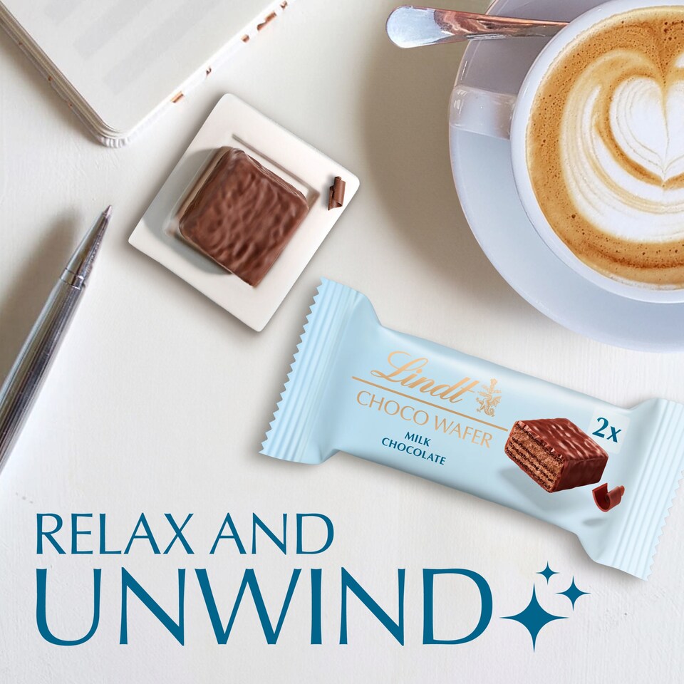 image 1 of Lindt Choco Wafer Milk Chocolate 26g