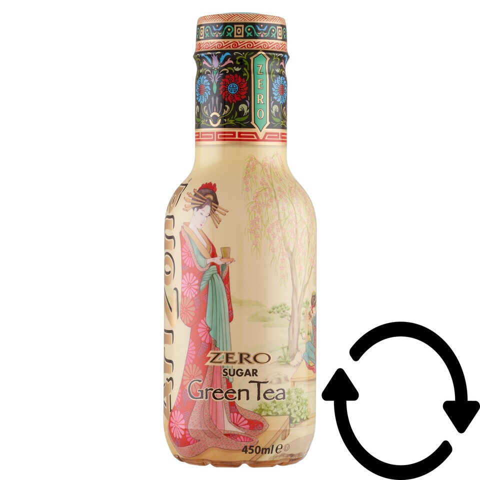 Arizona Zero Non Carbonated Beverage Green Tea Extract 450 ml