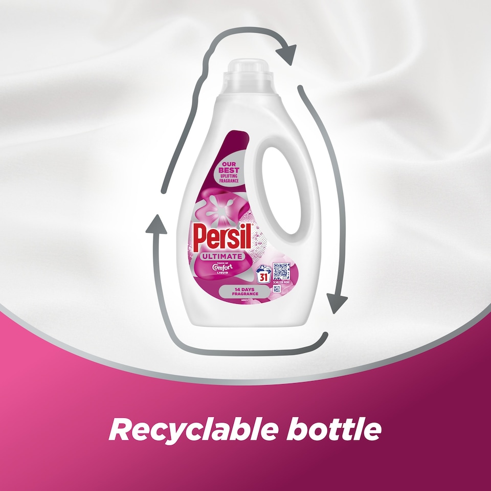 image 1 of Persil Ultimate Touch of Comfort Laundry Washing Detergent 31 Washes 837ML