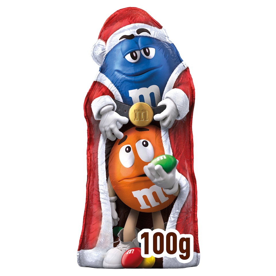 image 1 of M&M’s Santa Milk Chocolate 100g