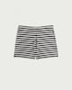 image 4 of F&F Cotton Blend Striped Co-ord Shorts in Multi Black