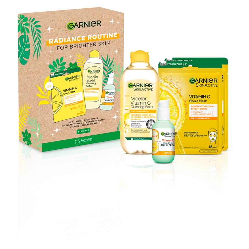 image 1 of Garnier Radiance Routine Gift Set