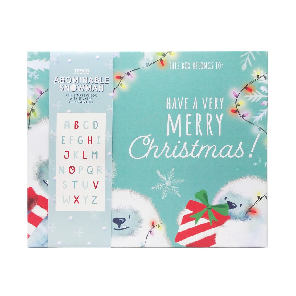 image 1 of Tesco Abominable Christmas Eve Box