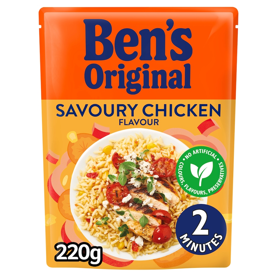 image 1 of Ben's Original Savoury Chicken Microwave Rice 220G
